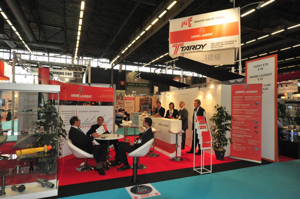 Equipe ANDRÉ LAURENT sur le stand du MIDEST 2014